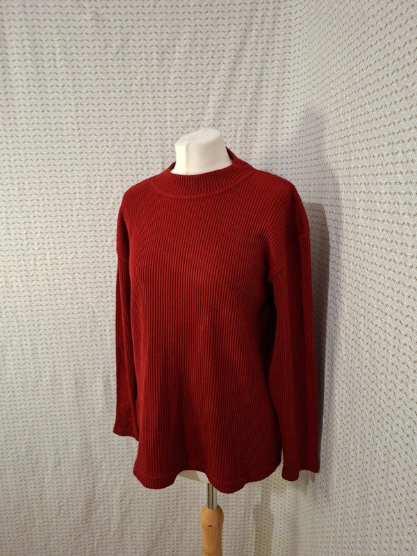 Pull rouge Mademoiselle-Élégance - Taille 5XL - 50