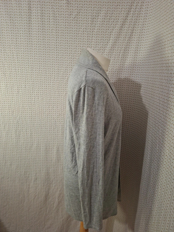 Cardigan gris long Cache cache - Taille M - 38