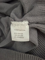 Pull col V gris O de Moi - Taille S - 36