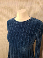 Pull bleu marine Bershka - Taille S - 36