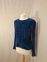 Pull bleu marine Bershka - Taille S - 36