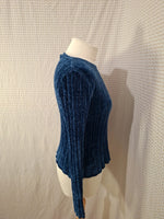 Pull bleu marine Bershka - Taille S - 36