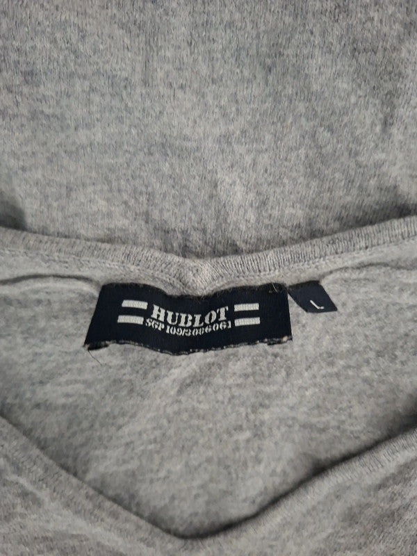 Pull col V gris Hublot - Taille S - 38