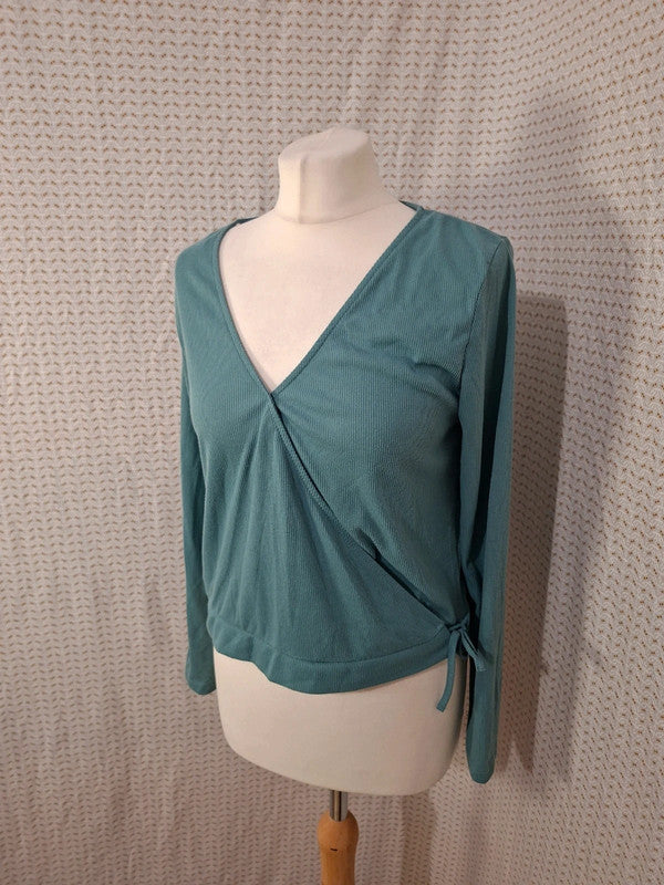 Top bleu Imprévu- Taille M - 38