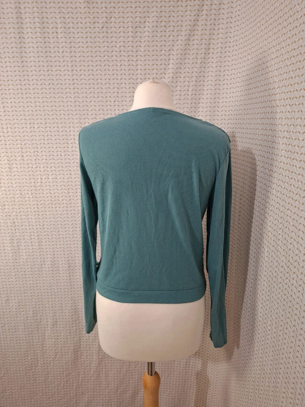Top bleu Imprévu- Taille M - 38