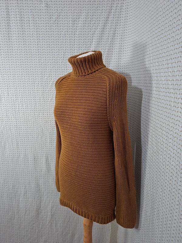 Robe pull marron Zara - Taille S - 36