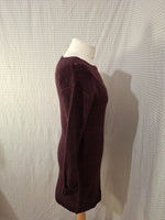 Robe pull violet brillant Creeks - Taille XS - 34