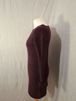 Robe pull violet brillant Creeks - Taille XS - 34