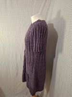 Robe pull violet Mademoiselle-Élégance - Taille XL - 42