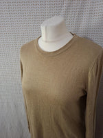 Robe pull marron Camaïeu - Taille L - 40