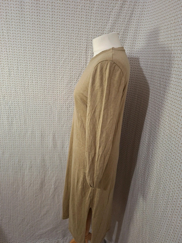 Robe pull marron Camaïeu - Taille L - 40