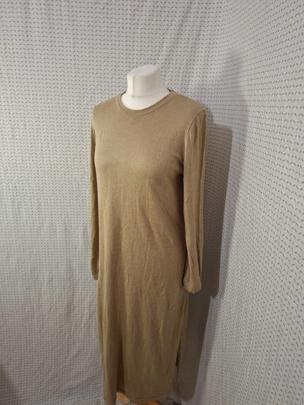 Robe pull marron Camaïeu - Taille L - 40