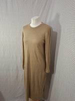 Robe pull marron Camaïeu - Taille L - 40