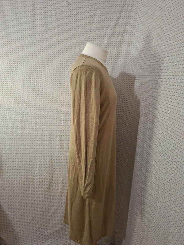 Robe pull marron Camaïeu - Taille L - 40