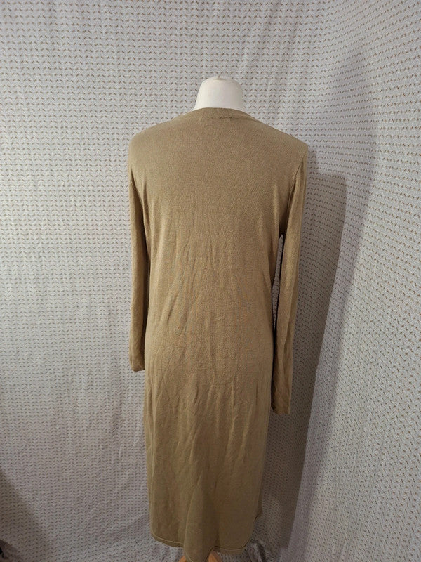 Robe pull marron Camaïeu - Taille L - 40