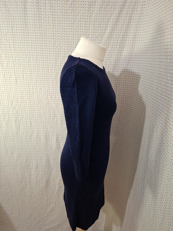 Robe pull bleu et violet Camaïeu - Taille S - 36