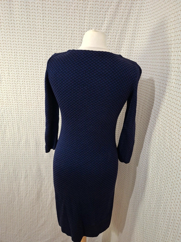 Robe pull bleu et violet Camaïeu - Taille S - 36