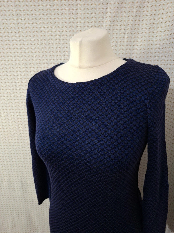 Robe pull bleu et violet Camaïeu - Taille S - 36