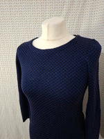 Robe pull bleu et violet Camaïeu - Taille S - 36