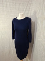 Robe pull bleu et violet Camaïeu - Taille S - 36