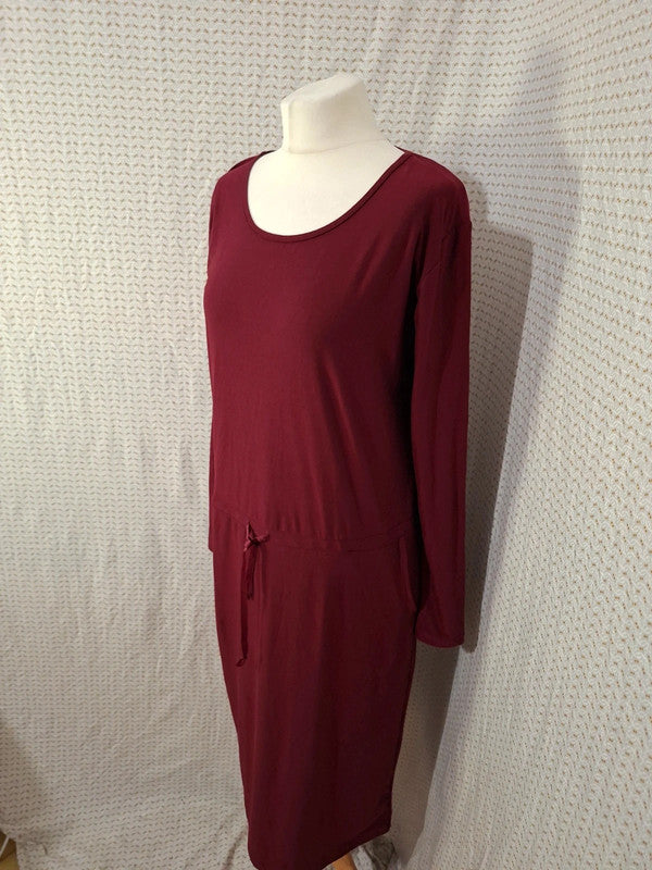 Robe longue rouge bordeaux Liberté - Taille L - 40