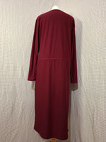Robe longue rouge bordeaux Liberté - Taille L - 40