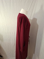 Robe longue rouge bordeaux Liberté - Taille L - 40