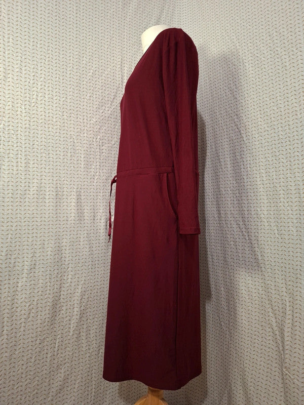 Robe longue rouge bordeaux Liberté - Taille L - 40