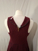 Robe rouge bordeaux Camaïeu - Taille L - 40