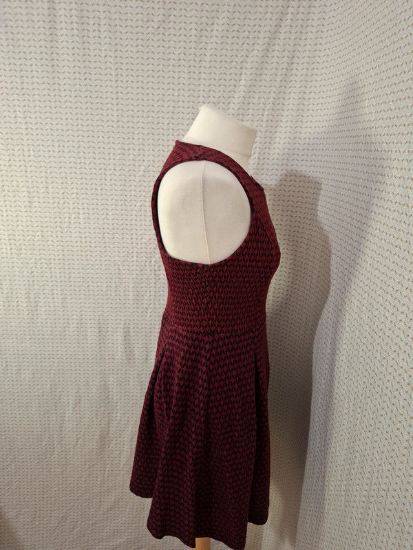 Robe rouge bordeaux Camaïeu - Taille L - 40