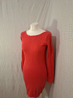 Robe pull corail D&Z Fashion - Taille L - 40