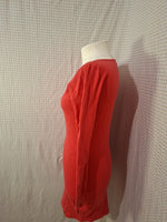 Robe pull corail D&Z Fashion - Taille L - 40