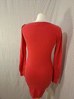 Robe pull corail D&Z Fashion - Taille L - 40
