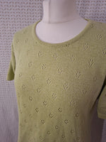 T-shirt vert Damart - Taille S - 36