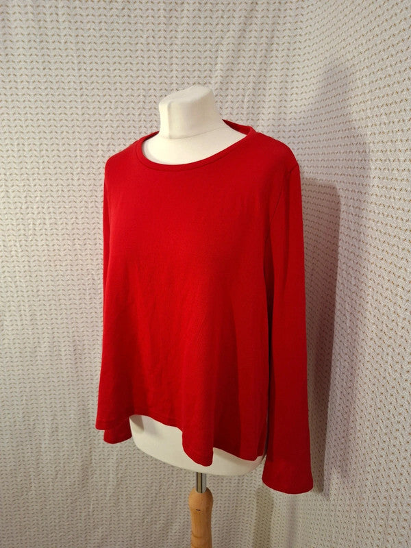Pull rouge léger Gémo - Taille XL - 42