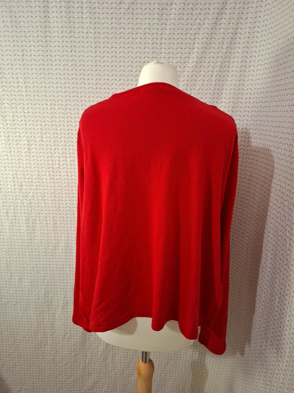 Pull rouge léger Gémo - Taille XL - 42