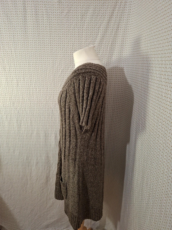 Robe pulle grise Mademoiselle-Élégance - Taille 2XL - 44