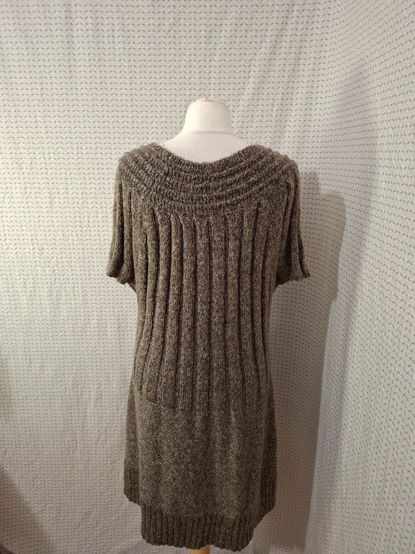 Robe pulle grise Mademoiselle-Élégance - Taille 2XL - 44