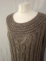 Robe pulle grise Mademoiselle-Élégance - Taille 2XL - 44