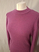 Pull rose épais Mademoiselle-Élégance - Taille XL - 42