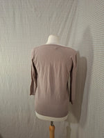 Gilet beige Camaïeu - Taille L - 40