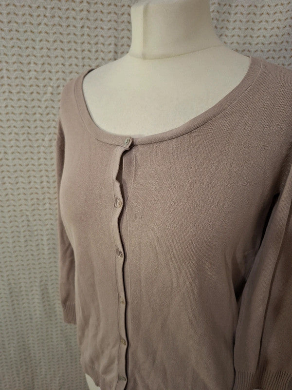 Gilet beige Camaïeu - Taille L - 40