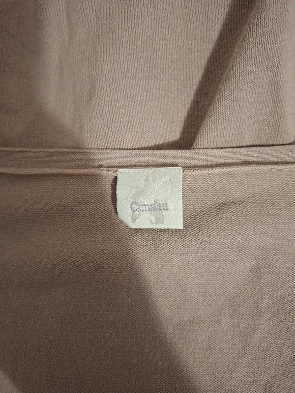 Gilet beige Camaïeu - Taille L - 40