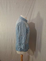 Chemisier bleu Yessica - Taille M - 38