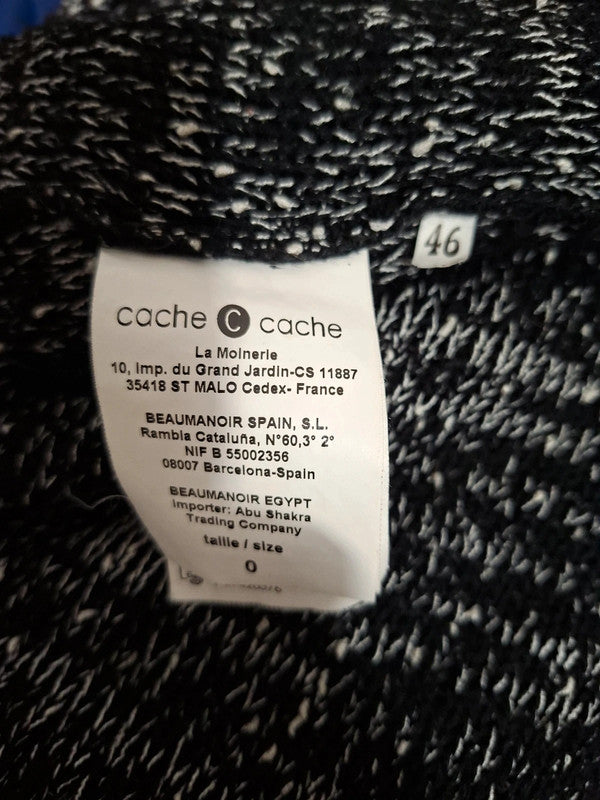 Gilet noir Cache Cache - Taille S- 36