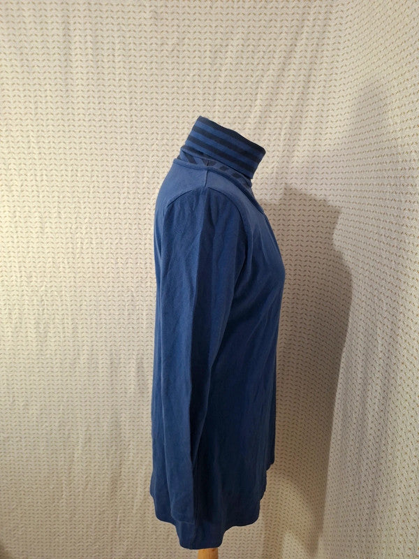 Robe pull col roulé bleu Blancheporte - Taille L - 40