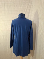 Robe pull col roulé bleu Blancheporte - Taille L - 40