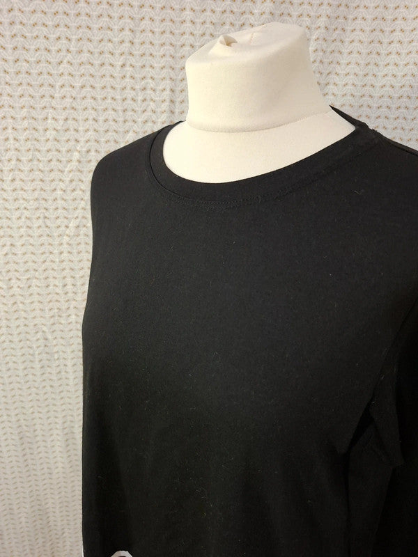 Pull léger noir rayé Shein - Taille L - 40