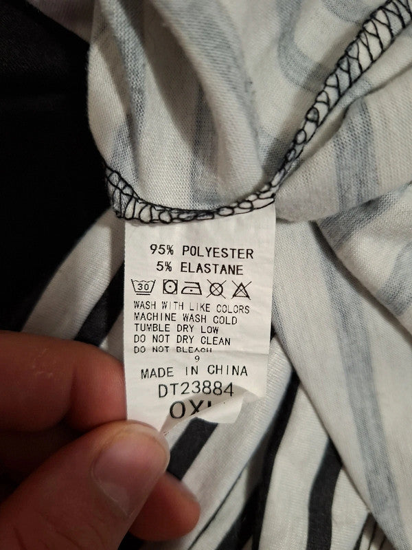 Pull léger noir rayé Shein - Taille L - 40