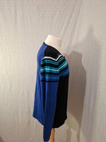 Pull noir à motifs Christine Laure - Taille XL - 42